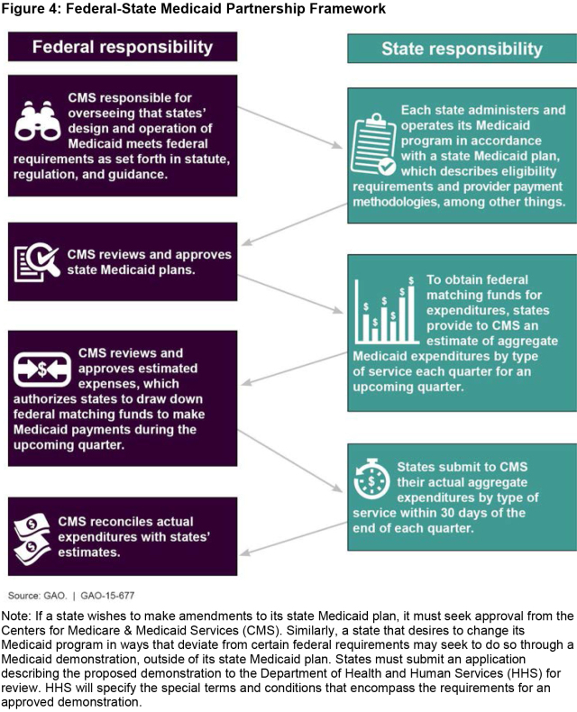 Figure 4: Federal-State Medicaid Partnership Framework