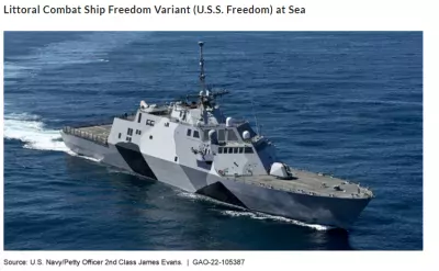 U.S.S Freedom at Sea