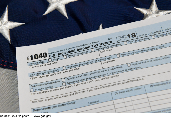 Form 1040, flag