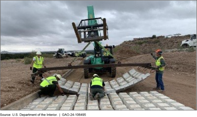 Road Repair Project at BLM's Las Cruces District in New Mexico