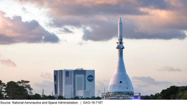 View of NASA's Orion’s launch 