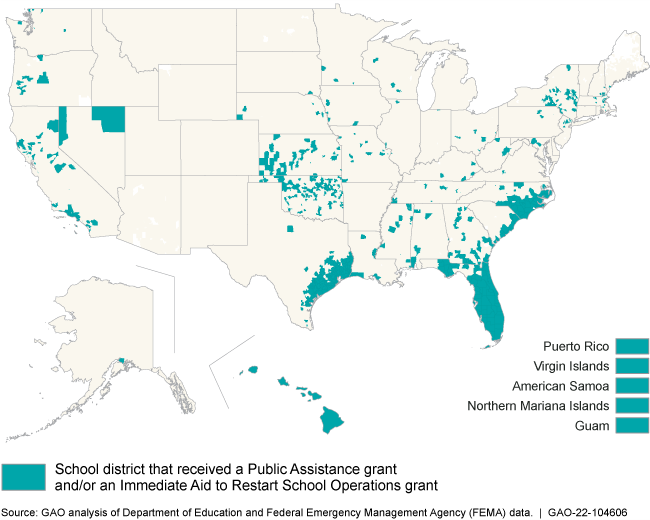 GAO Reports Disaster Recovery School Districts In Socially