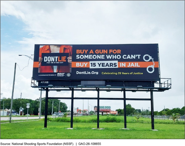 A roadside billboard with text telling people that the sentence for lying for the other guy is 15 years in jail. A roadside billboard with text telling people that the sentence for lying for the other guy is 15 years in jail.