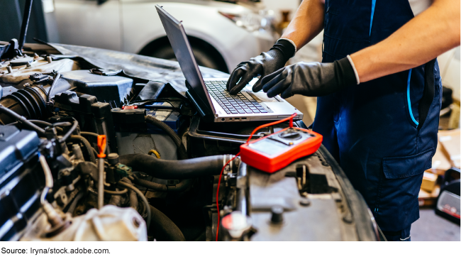 Vehicle Repair: Information on Evolving Vehicle Technologies and Consumer Choice