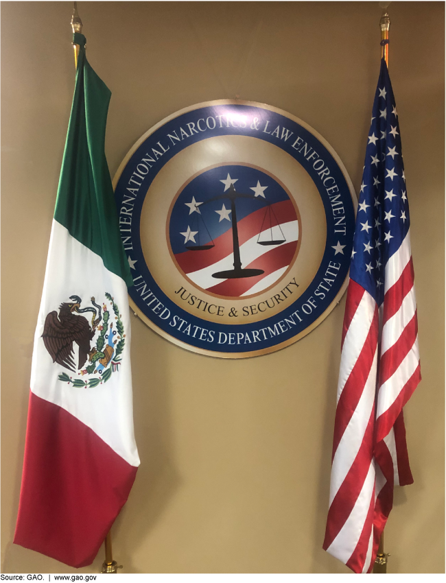 U.S. and Mexico flags