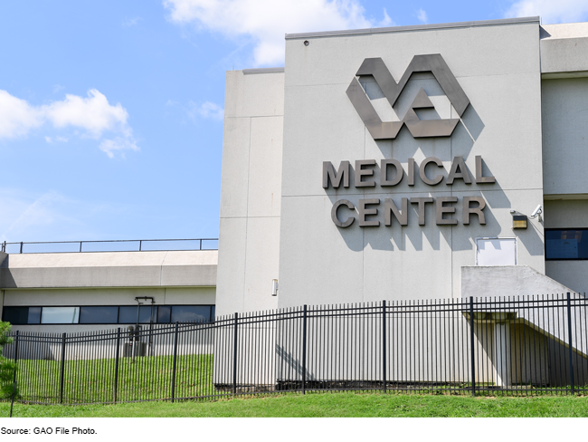 A VA medical center