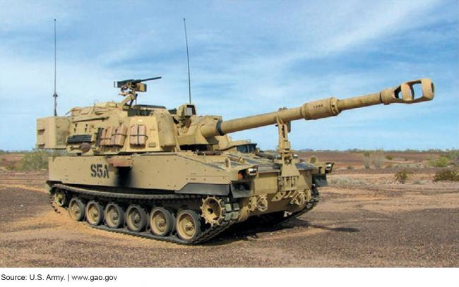 U.S. Army photo of a tank.