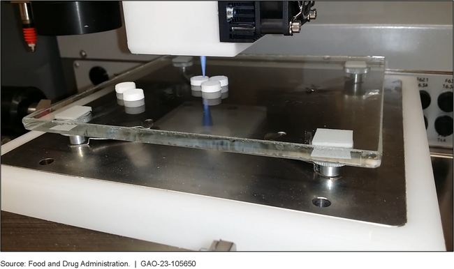 3D printing of drugs, an example of advanced manufacturing