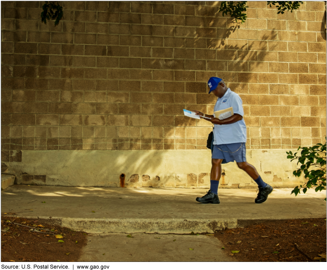 U.S. Postal Service worker