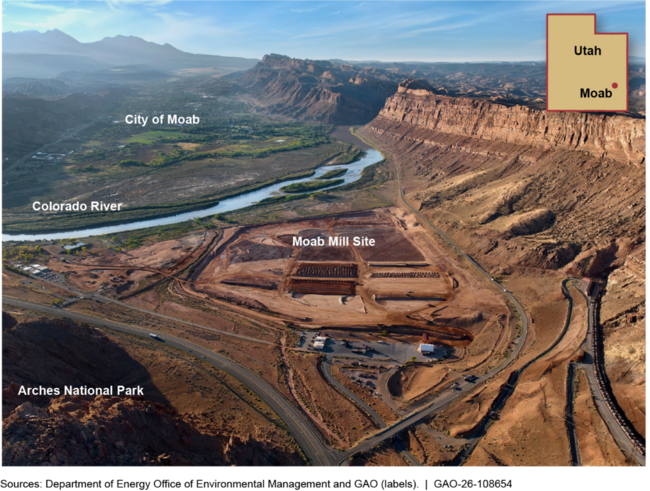 Moab Mill Site and Surrounding Area