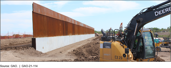 Border Barrier Construction in South Texas