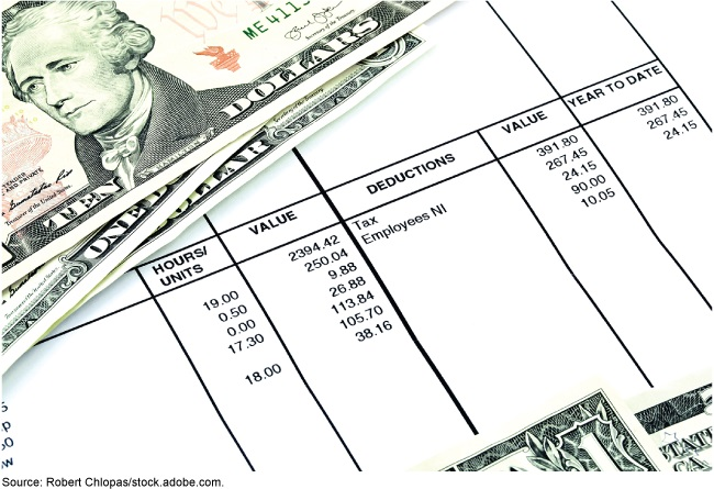 Currency on tax documents