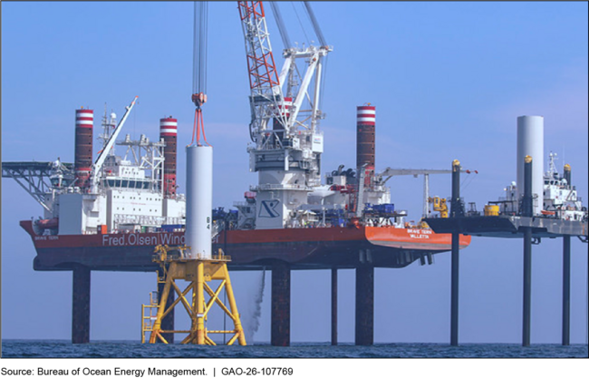 A Foreign Vessel Installing Turbines at a U.S. Offshore Wind Project