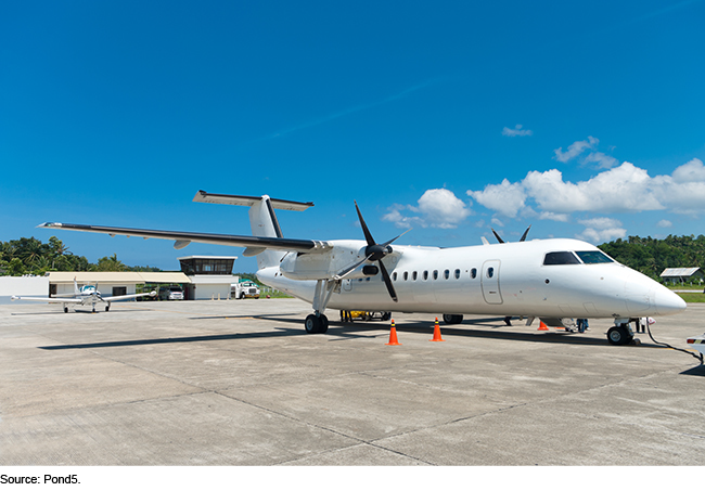 planes on the ground