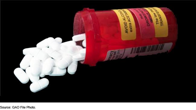 image of spilled pill bottle