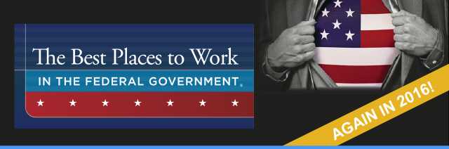 Banner: best places to work in the federal government