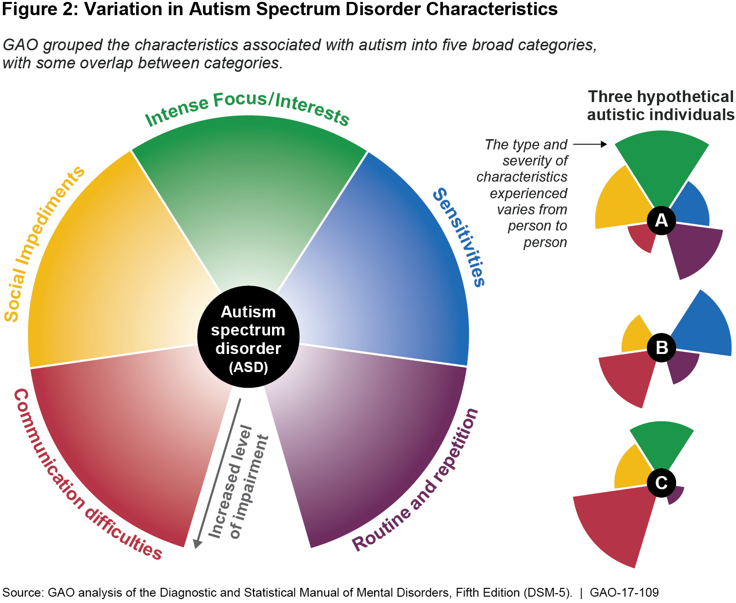 Figure 2: Variation in Autism Spectrum Disorder Characteristics