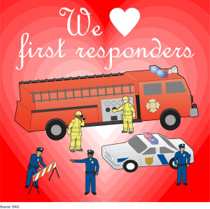 Valentine's Day Card for First Responders