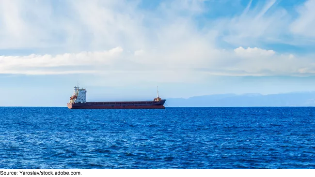 Tanker used to evade sanctions on Russian oil