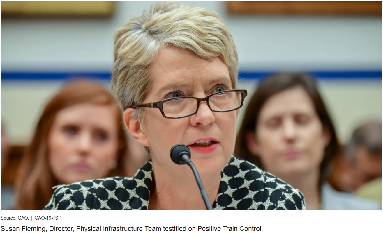 Susan Fleming testifying before Congress