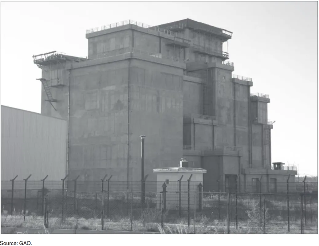 Figure 5: The Interim Spent Fuel Storage Facility at Chernobyl 