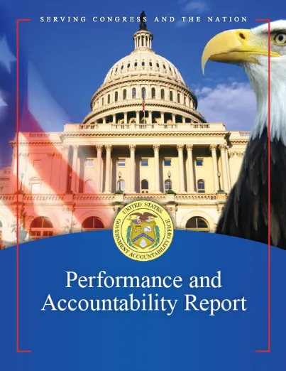 Cover of the Performance and Accountability Report