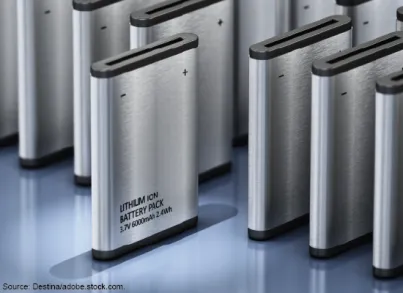 Lithium-ion battery packs.
