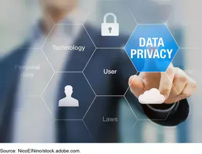 data privacy stock photo