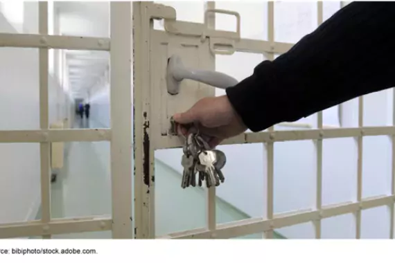 Photo of prison cell