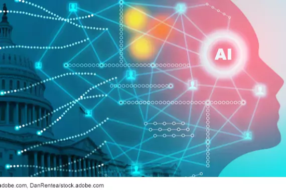 Artificial Intelligence graphical illustration