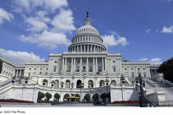 The Capitol building 