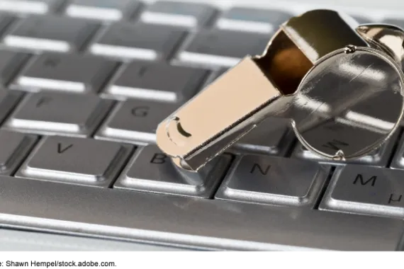 Whistle on a computer keyboard.