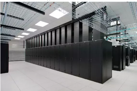 Figure 1: Example of Data Center Server Racks at the Social Security Administration’s National Support Center