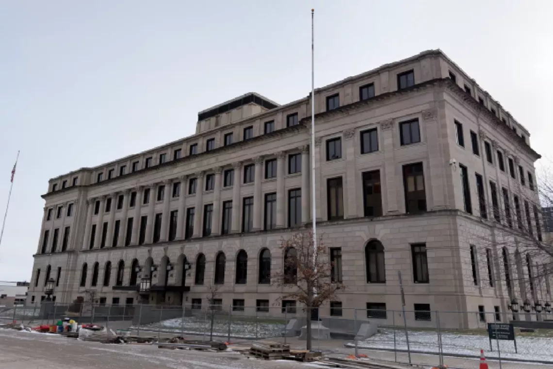 A U.S. courthouse in Iowa that was sold by GSA.