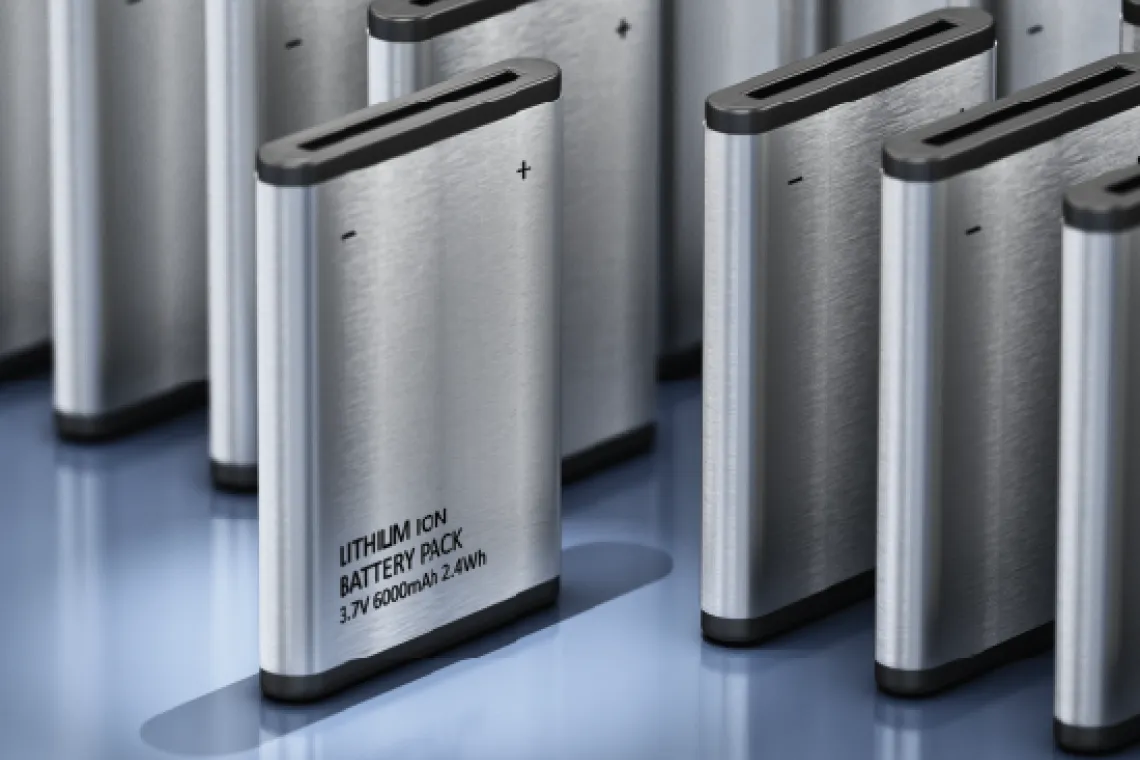 Lithium-ion battery packs.