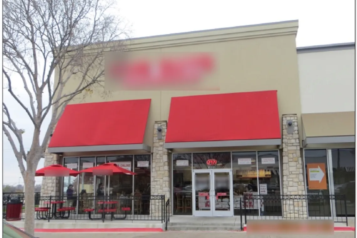 Figure 6: Fast-Food Franchise Listed as Provider’s Practice Location