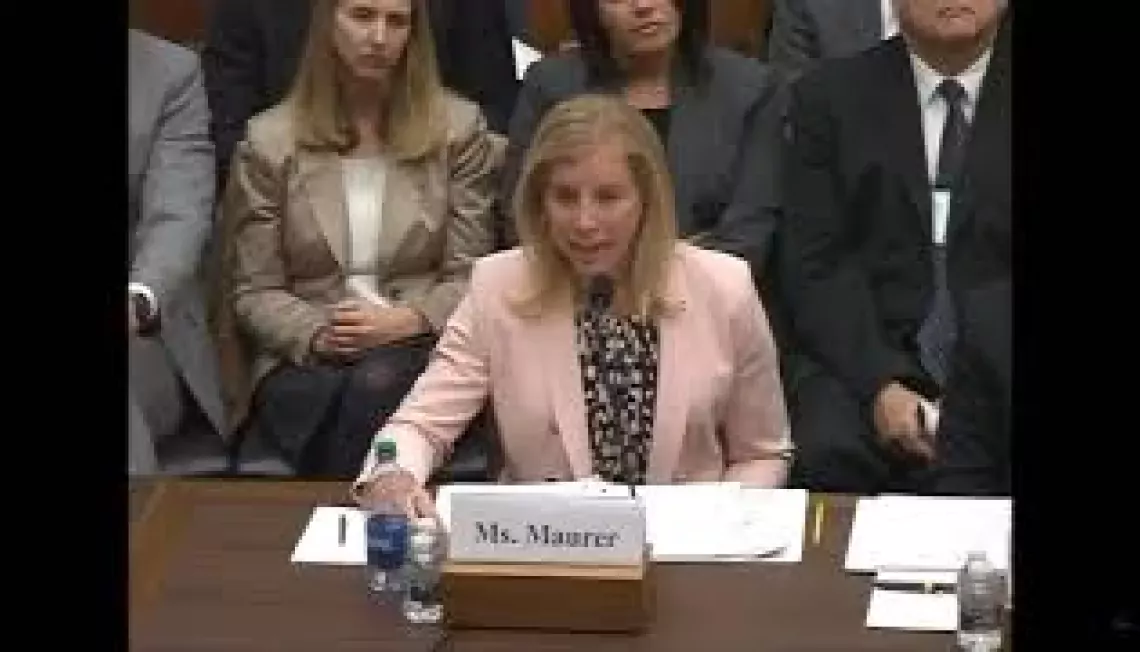 GAO: Diana Maurer Testifies on F-35 Sustainment